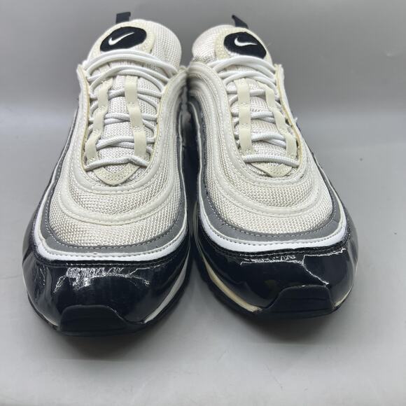 Nike Air Max 97 Running Shoes Men Size 11 White Black Comfort Low Top Sneakers - Picture 2 of 9